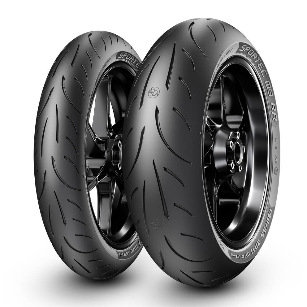 Мотошина 190/55 Metzeler Sportec M9 RR 75W TL Задняя (Rear) ZR R17 2024