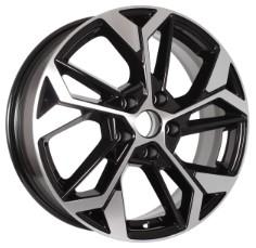 Диск R17 5x114,3 6,5J ET40 D64,1 K&K КС1062 (17_Haval F7/F7) алмаз чёрный