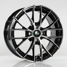 Диск R14 4x100 5,5J ET35 D73,1 Megami MGM-28 BKF