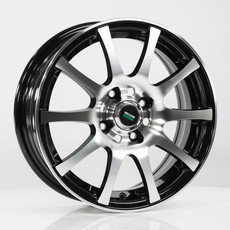 Диск R14 4x100 5,5J ET35 D73,1 Megami MGM-2 BKF