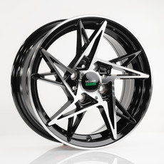 Диск R14 4x100 6J ET35 D73,1 Megami MGM-25 BKF