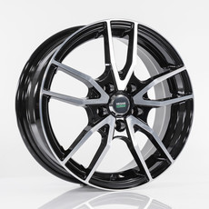 Диск R16 5x114,3 6,5J ET42 D67,1 Megami MGM-20FF BKF