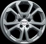 Диски Carwel R17 5x114,3 6,5J ET50 D60,1 Carwel Ванда 242 (Vitara) SB