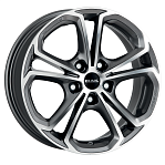 Диски MAK R17 5x120 7J ET41 D67,1 MAK Hessen Gunmetal Mirror Face 
