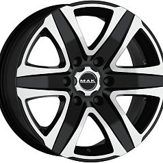 Диск R17 6x139,7 8J ET40 D93,1 MAK Stone 4x4 T Black Mirror