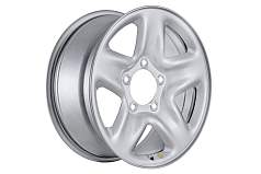 Диск R18 5x150 8J ET60 D110 OFF-ROAD Wheels Диск усиленный Toyota Land Cruiser 100/200 стальной Silver