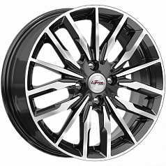 Диск R16 4x100 6J ET37 D60,1 iFree Миконос (КС946-01) Блэк Джек