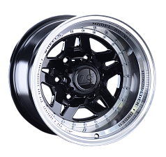 Диск R15 6x139,7 10J ET-44 D106,1 LS Wheels 878 BKL