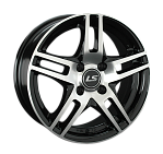 Диски LS Wheels R14 5x100 6J ET35 D57,1 LS Wheels 281 BKF