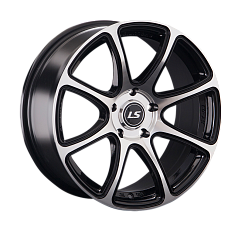 Диск R17 5x114,3 7,5J ET40 D73,1 LS Wheels 327 BKF