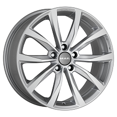 Диск R16 5x114,3 6,5J ET50 D66,1 MAK Wolf Silver