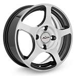 Диски X'trike R14 4x100 5,5J ET45 D67,1 X'trike X-103 BK/FP