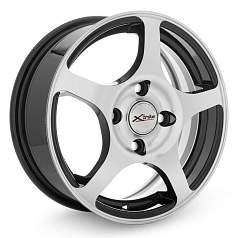 Диск R14 4x100 5,5J ET45 D67,1 X'trike X-103 BK/FP