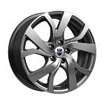 Диски Rapid R16 5x105 6,5J ET38 D56,6 Rapid Палермо-оригинал (КС607) Дарк платинум