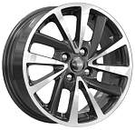 Диски K&K R15 4x98 6J ET33 D58,5 K&K КС899 (КС1030) алмаз чёрный