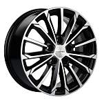 R16 5x114,3 6,5J ET45 D54,1 Khomen KHW1611 (Geely Coolray) Black-FP