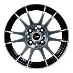 Диски Megami R15 4x100 6J ET50 D60,1 Megami MGM-3 BKF