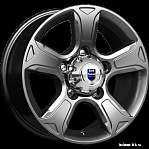 Диски K&K R16 5x139,7 7J ET35 D108,5 K&K Атлант (КС757) Дарк платинум 