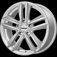 Диск R16 5x112 6,5J ET46 D57,1 Carwel Неро 137(133) SB