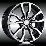 Диски X'trike R16 5x105 6,5J ET38 D56,6 X'trike X-117 BK/FP