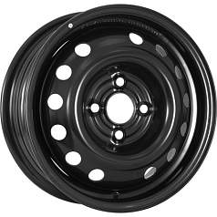 Диск R14 4x100 5,5J ET36 D60,1 Евразиа ТАПО 53A36C Black
