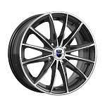 Диски K&K R15 4x100 6J ET45 D67,1 K&K Пойнт Бланк (КС884-04) Алмаз чёрный 