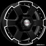R16 6x139,7 7J ET30 D106,1 K&K М56 алмаз черный (КС593)