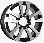 R18 5x139,7 7J ET35 D108,5 K&K Сахара-Patriot (КС1056) Алмаз черный