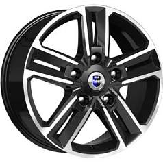Диск R18 5x114,3 8J ET50 67,1 K&K Backfire (КС763) алмаз черный