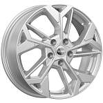 Диски K&K R17 5x114,3 6,5J ET50 D54,1 K&K КС1062 (ZV 17_Coolray) сильвер