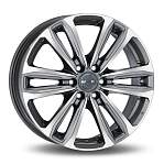 Диски MAK R18 6x139,7 8J ET53 D92,3 MAK Safari 6 Gun Met-Mirror Face