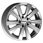 Диски Carwel R17 5x114,3 7J ET48,5 D67,1 Carwel Гирвас 185 (Sportage) SB