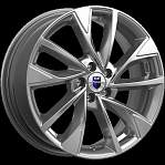 Диски K&K R17 5x108 7J ET33 D60,1 К&К Роквуд (КС900-00) дарк платинум