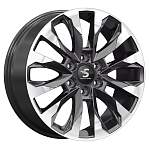 Диски Скад Premium Series R20 6x139,7 8J ET42 D75,1 Скад Premium Series КР007 Diamond Black Gris