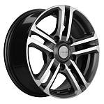 R16 5x139,7 6,5J ET40 D98,5 Khomen KHW1602 (Lada Niva 4x4) Gray-FP