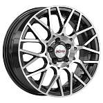 Диски X'trike R15 4x100 6J ET37 D60,1 X'trike X-132 BK/FP 