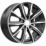 Диски Rapid R17 5x114,3 7J ET45 D66,1 Rapid Арнар-ориг, (КС896) алмаз черный 