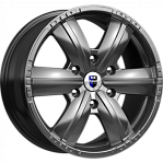 Диски K&K R17 6x114,3 7,5J ET30 D66,1 К&К Окинава (КС635) Дарк платинум 
