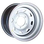 Диски OFF-ROAD Wheels R16 5x139,7 8J ET-19 D110 OFF-ROAD Wheels Диск усиленный УАЗ стальной Silver (треуг. мелкий)