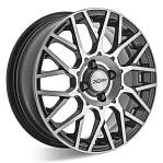 Диски X'trike R15 4x100 6J ET46 D54,1 X'trike X-132 BK/FP