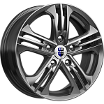 Диски Rapid R15 5x100 6J ET38 D57,1 Rapid Trinity-ориг (КС615) Дарк платинум