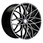 R18 5x100 7J ET28 D57,1 Khomen KHW1813 (Faw Bestune T77) Black-FP