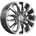 Диски Скад Premium Series R20 6x139,7 8J ET60 D95,1 Скад Premium Series КР007 (Land Cruiser 300) Diamond Gloss Graphite