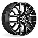 Диски Rapid R16 4x100 6J ET49 D54,1 Rapid Лилиом-ориг, (КС891) алмаз черный