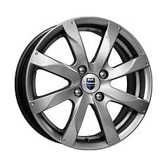 Диск R15 4x114,3 6J ET46 D67,1 Rapid Джемини-оригинал (КС617) Дарк платинум