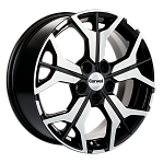 Диски Carwel R17 5x112 7J ET40 D57,1 Carwel Бусани 1715 (Tiguan) ABT