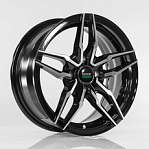 Диски Megami R14 4x100 6J ET35 D73,1 Megami MGM-30 BKF