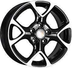 Диск R16 5x114,3 6,5J ET40 D66,1 LegeArtis Concept-NS532 BKF