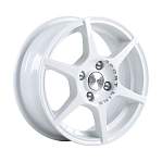 Диски Скад R14 4x98 5,5J ET38 D58,6 Скад Ягуар алмаз-белый