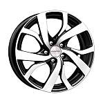 Диски K&K R16 5x114,3 6,5J ET45 D60,1 K&K Палермо (КС607) алмаз черный